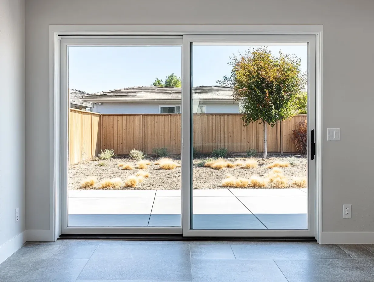Patio door installation in Solano County