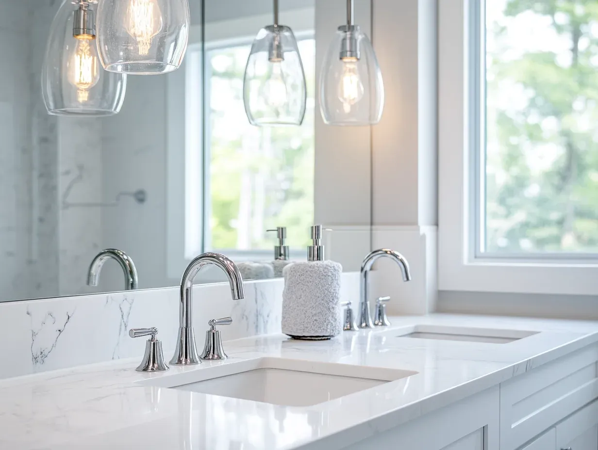 Custom mirror installation in Solano County